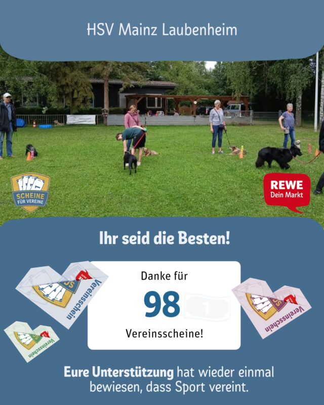 Scheine für Vereine von Rewe